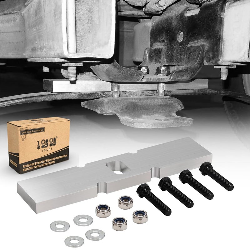 10L0L Golf Cart Front End Lift Kit 1" Lift Block for Club Car Precedent 2004 up Gas & Electric - Image 1